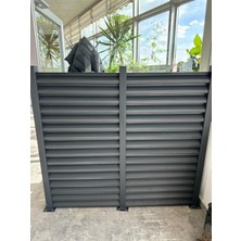Konak Tel Çit Sistemleri Panjur Güneş Kırıcı Dekoratif Bahçe Panel Çiti