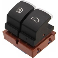 GPR Auto Parts Volkswagen Eos Bagaj ve Depo Açma Düğmesi Anahtarı 2006-2014  **krom**