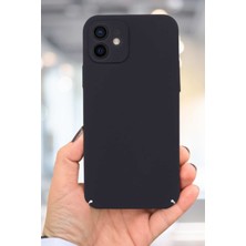 EMZ Aksesuar Soft Sert Silikon iPhone 12 Pro Max Kılıf