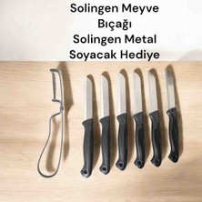 Solingen Meyve Bıçağı+ Solingen Metal Soyacak Hediyeli