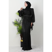 Giza Store Idil Tesettür Abiye Siyah