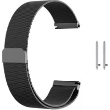 Dmay Xiaomi Mi Watch / Mi Watch Color Uyumlu Hasır Metal Kordon 22MM