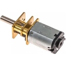 6V 12MM 60 Rpm Redüktörlü Mikro Dc Motor