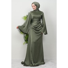 Giza Store Yasemin Saten Abiye Haki