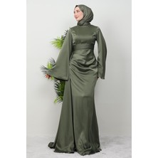 Giza Store Yasemin Saten Abiye Haki