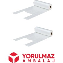 2 Adet Küçük Boy Rulo Poşet 20X28