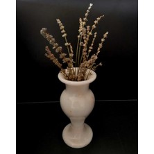 Pole Stone Beyazı Mermer Vazo