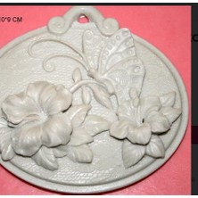 Ipek Hobi Gül Çiçek Çerçeve Silikon,mum,kokulu Taş Kalıbı