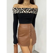 H&O Leopar Madonna Bluz