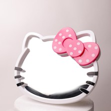Piraye Gift Hello Kitty Organizerli Masa Aynası Beyaz