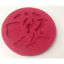 Ipek Hobi Silikon Taraftar Sabun ve Kokulu Taş Kalıbı Fenerbahçe