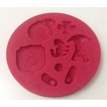 Ipek Hobi Silikon Taraftar Sabun ve Kokulu Taş Kalıbı Galatasaray