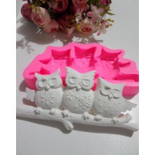 Ipek Hobi Üçlü Baykuş Kalıbı