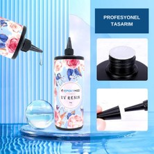 Uv Reçine Epoksi Şeffaf Hard Type Kolye Anahtarlık Küpe Obje Yapımına Uygun Uv Resin 200 gr