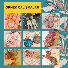 Uv Reçine Epoksi Şeffaf Hard Type Kolye Anahtarlık Küpe Obje Yapımına Uygun Uv Resin 200 gr