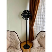 Can Vista Home Metal Ayaklı Yuvarlak Saat