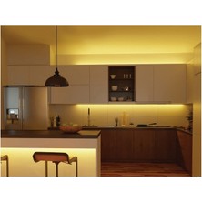 Mb Elektronik 20 Metre Günışığı Silikonlu Hortum Şerit LED Işık Fişli 3 Çipli Su Geçirmez Tak Çalıştır
