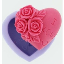 Ipek Hobi I Love Silikon Sabun Kalıbı