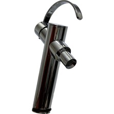 Hasyılmaz Hansberg Krom Lavabo Bataryası (Çift Su Girişli)