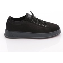 Dgn 6641 Erkek Kalin Taban Bağcikli Sneaker Ayakkabi
