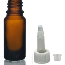 Zylan Ambalaj 10  ml Kahverengi Cam Şişe Getamisin Kapak, 24 Adet