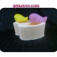 Ipek Hobi  Çift Kuş Silikon Sabun Kalıbı