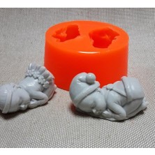 Ipek Hobi  Uyuyan Bebekler Sabun Kalıbı ve Kokulu Taş Kalıbı