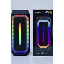 Hoparlör Büyük Boy Rgb Bluetooth Ledli  Parti Hoparlör Yüksek Ses