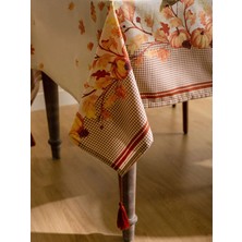 LC Waikiki Baskılı Püskül Detaylı Masa Örtüsü 150 x 220 cm