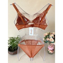 ShineUp Fairy V Detaylı Dantelli Sütyen Takımı