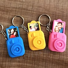 Art Pera 3D ARTPERA3D Mini Polaroid Anahtarlık Çanta Aksesuarı - Fotoğraf Koyulabilir Bölmeli
