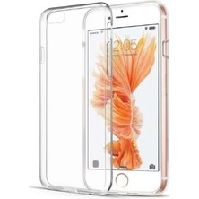 iPhone 6 Plus / 6s Plus Uyumlu Şeffaf Süper Silikon Kılıf