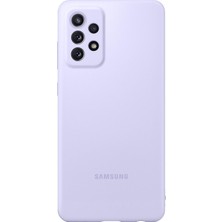 Galaxy A72 Slim Silikon Kılıf - Mor