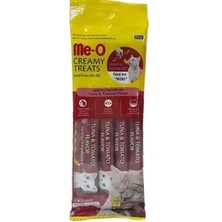 Me-O Creamy Ton Balıklı ve Domatesli Kedi Ödül Maması 4x15 gr