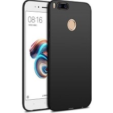 Mi 5x / A1 Uyumlu Sert Rubber Silikon Kılıf (Siyah)