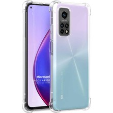 Xiaomi Mi 10T Için Kılıf Shock Absorbing Şeffaf [mi 10T Pro ile Uyumlu Kılıf - Şeffaf]