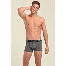 Bel Lastiği Baskılı 3'lü Boxer 80306