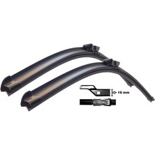 R.B.W. Silecek Süpürgesi Muz 650/480MM. Passat B8 T-Roc Arteon Octavia 4 Audi A3 8V Panamera 90259