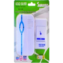 Mertonline Gold Silver Kablosuz Kapı Zili GS340