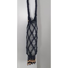 Güneys Design Makrome Şişeler ve Termoslar Için Askılı Çanta