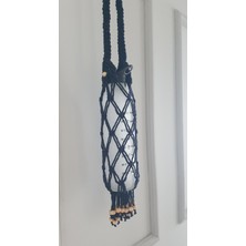 Güneys Design Makrome Şişeler ve Termoslar Için Askılı Çanta