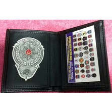 Aldatmaz Özel Güvenlik Rozetli Cüzdan Satınal.sadece Özel Güvenlik Gorevlısı Satın Alabılır