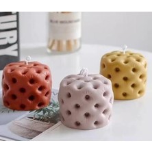 Ipek Hobi Yuvarlak Puf Silikon Kalıp