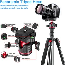 Zomei Q200 Profesyonel Tripod/monopod- Alüminyum Gövde Yapısı 200 cm Uzunluk (Ball Head)