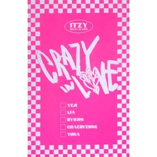 Nidage Itzy "crazy In Love Yuna" 8 Adet Fotokart (Hediye Imzalı Kart)