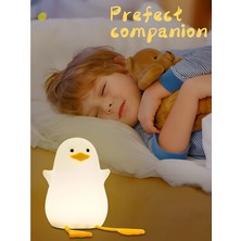 Cocoloco Home Sevimli Ördek Gece Lambası Şarj Edilebilir