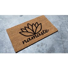 Lamoneta Namaste Lotus 70 x 40  cm  Kapı Önü Koko Kıl Paspas