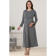 Effortt Füme Hamile Lohusa Gecelik