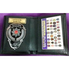 Aldatmaz Güvenlik Koruma Rozetli Cüzdan Satınal.sadece Özel Güvenlik Gorevlısı Satın Alabılır