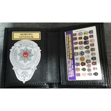 Aldatmaz Koruma Güvenlik Rozetli Cüzdan Satınal.sadece Özel Güvenlik Gorevlisi Satın Alabılır.